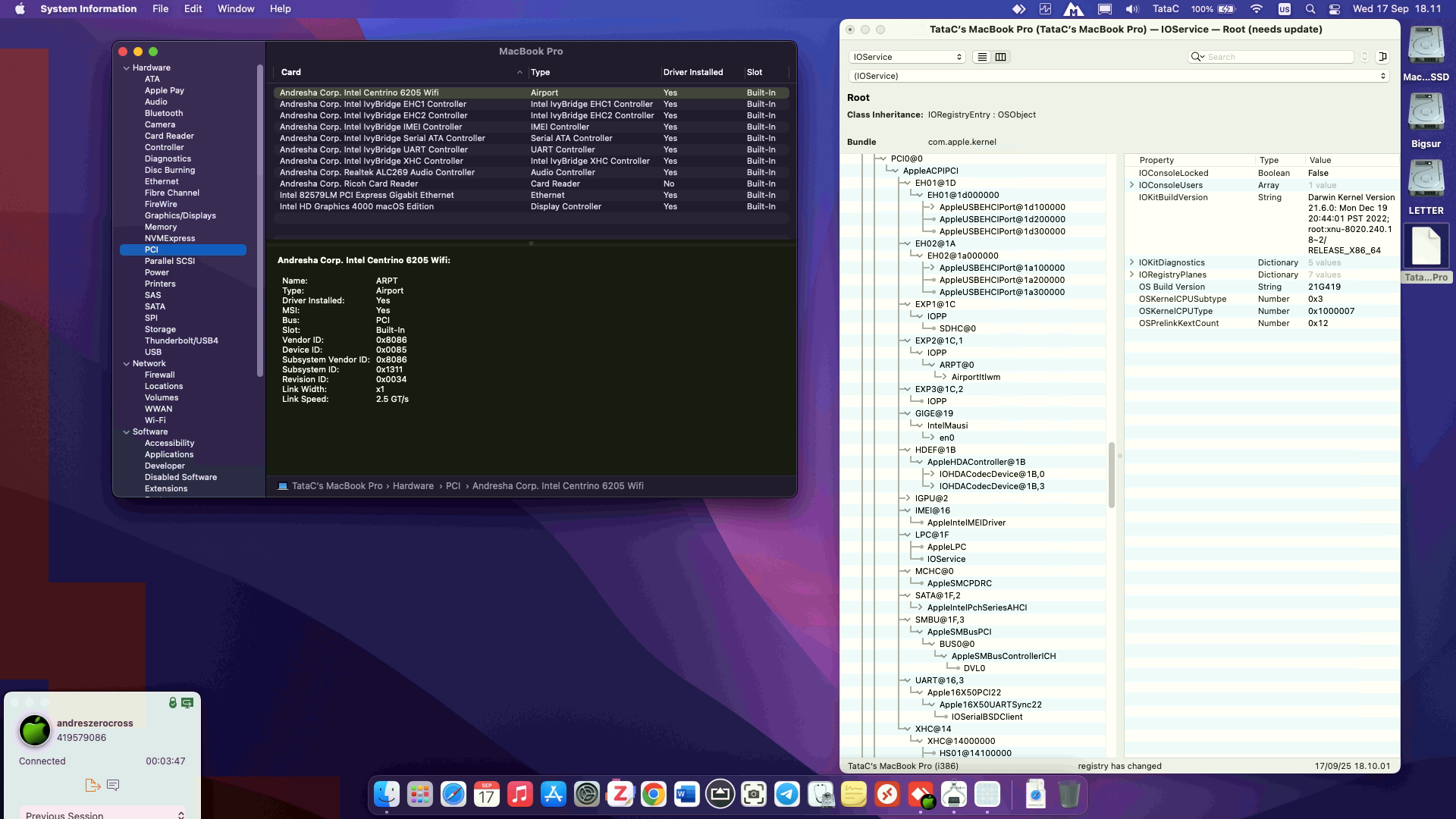 Lenovo Thinkpad X230 8th [IvyBridge   Intel HD 4000 + PS2]   OpenCore 1